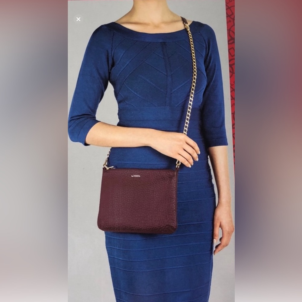 Lodis  Emily Italian Leather Convertible Crossbody Purse